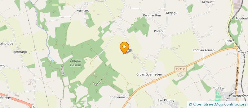 localisation de l'entreprise SASU JUDICAEL  PLOUISY