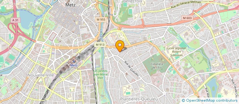 localisation de l'entreprise SASU JUNO  METZ