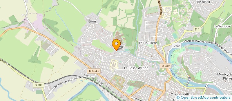 localisation de l'entreprise SASU JYR CONSULT  CHARLEVILLE-MEZIERES