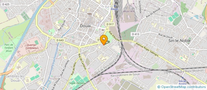 localisation de l'entreprise SASU KAMELIONE  SAINS-LES-MARQUION