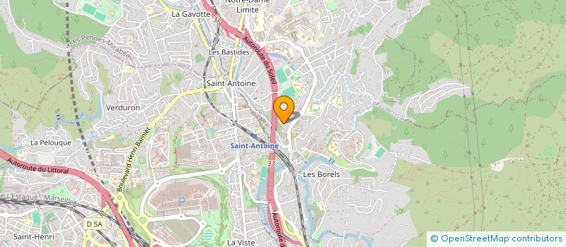 localisation de l'entreprise SASU KAYA BAT à MARSEILLE 15EME
