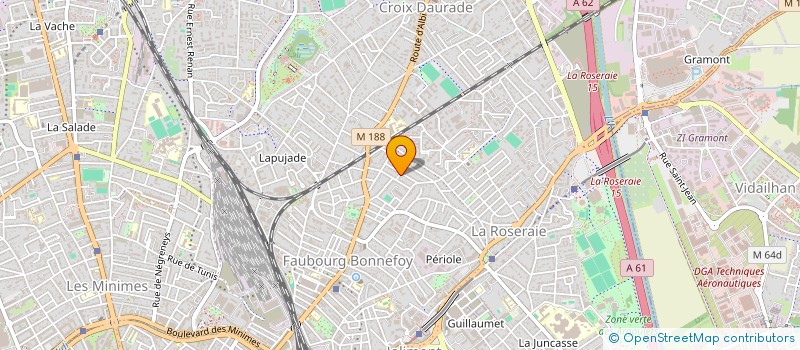 localisation de l'entreprise SASU KB9 à TOULOUSE