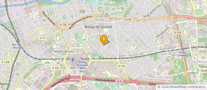 localisation de l'entreprise SASU KEDDAR  NOISY-LE-GRAND