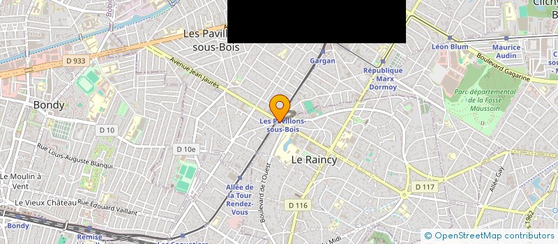 localisation de l'entreprise SASU KEN à LE RAINCY