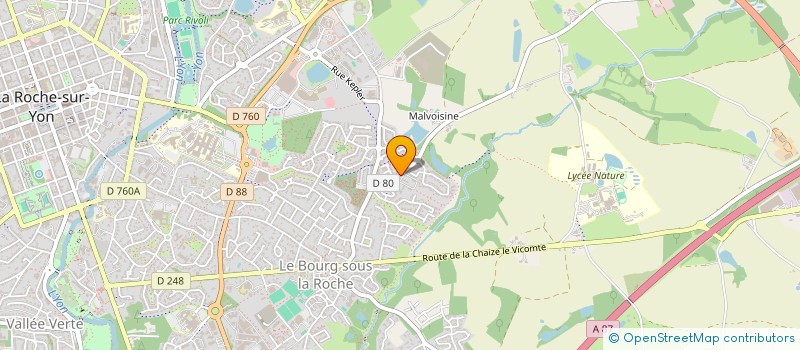 localisation de l'entreprise SASU KS INSTALLATION à LA ROCHE-SUR-YON