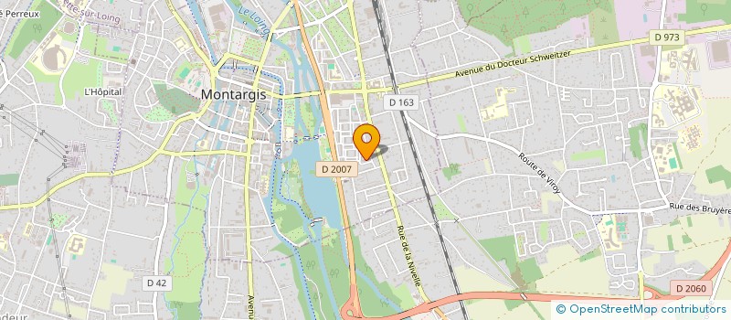 localisation de l'entreprise SASU KURTGOZ à MONTARGIS