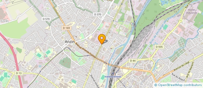 localisation de l'entreprise SASU L'AGENCE AUTOMOBILE  ANZIN