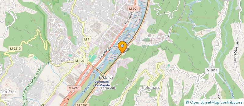 localisation de l'entreprise SASU L'ARBRE DE VI  COLOMARS