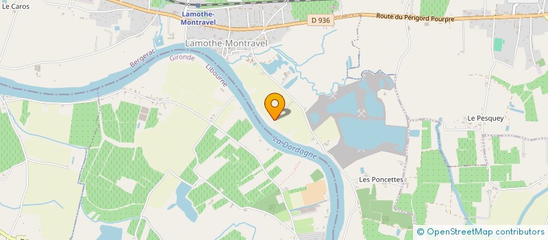 localisation de l'entreprise SASU L ESTAY à LAMOTHE-MONTRAVEL