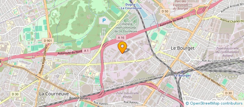 localisation de l'entreprise SASU L'ETOILE à LA COURNEUVE