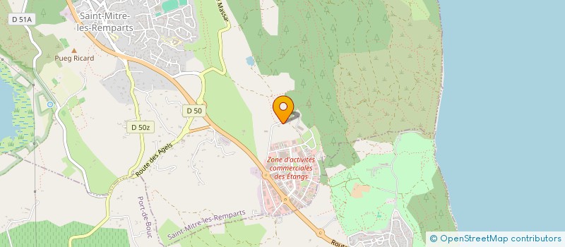 localisation de l'entreprise SASU L ETOILE D EDEN  SAINT-MITRE-LES-REMPARTS