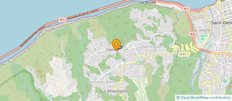 localisation de l'entreprise SASU LA BELLE MENOTTE à SAINT-DENIS