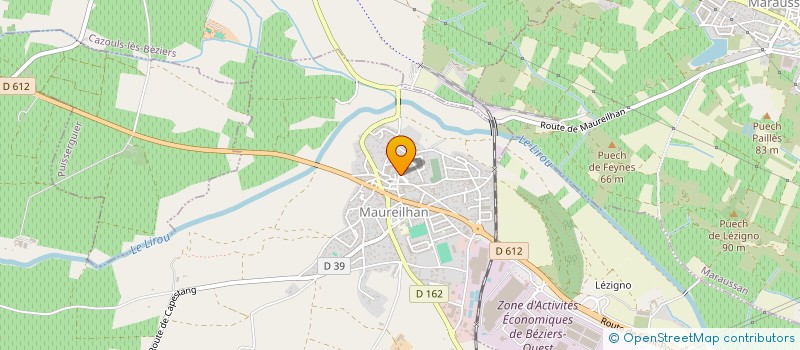 localisation de l'entreprise SASU LA CABANE A FROMAGES à MAUREILHAN