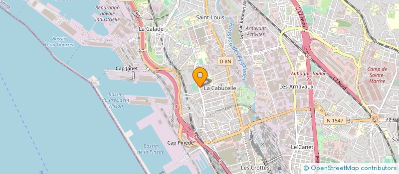 localisation de l'entreprise SASU LA CAFET à MARSEILLE