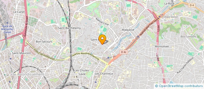 localisation de l'entreprise SASU LA CAPONATA  MARSEILLE