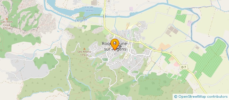 localisation de l'entreprise SASU LA CHOCOLATERIE DU ROCHER DE ROQUEBRUNE à ROQUEBRUNE-SUR-ARGENS