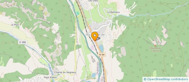 localisation de l'entreprise SASU LA CRECHE  LA ROCHE-DE-RAME