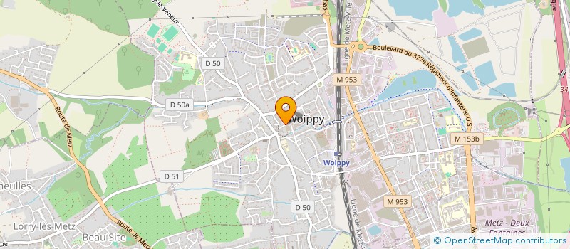 localisation de l'entreprise SASU LA MARMITE  WOIPPY