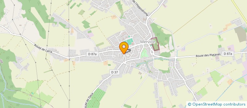 localisation de l'entreprise SASU LA RIVIERE  MERVILLE