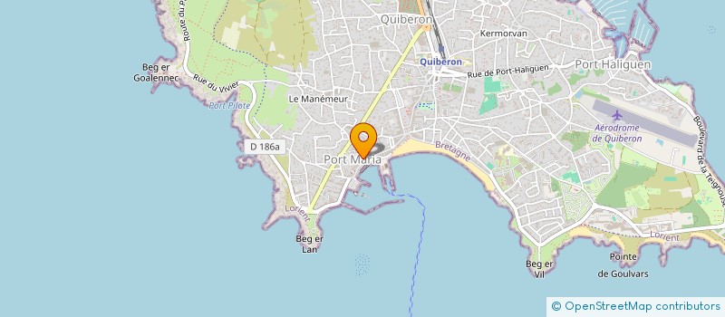 localisation de l'entreprise SASU LA TAVERNE DU PECHEUR à QUIBERON