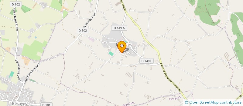 localisation de l'entreprise SASU LA TRIBU DES LIONCEAUX à MARCHES