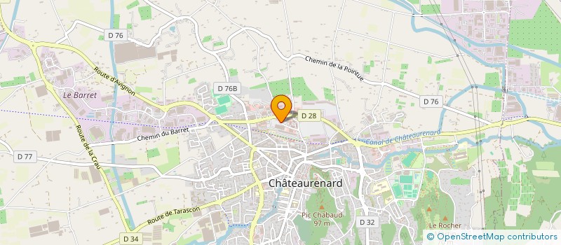 localisation de l'entreprise SASU LAFONT AUTOMOBILES  CHATEAURENARD