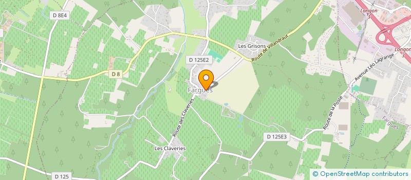 localisation de l'entreprise SASU LAGREDE  ROAILLAN