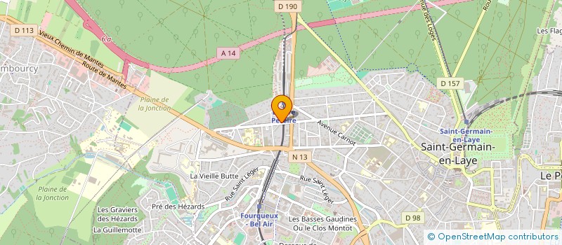 localisation de l'entreprise SASU LARHOC II  SAINT-GERMAIN-EN-LAYE