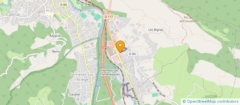localisation de l'entreprise SASU LAURENS à FOIX