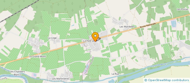 localisation de l'entreprise SASU LAURENT LEBLED  COUFFY