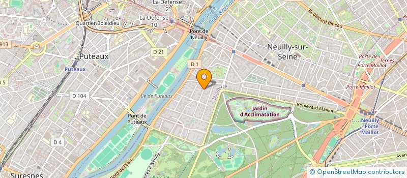 localisation de l'entreprise SASU LAURENT SITBON à NEUILLY-SUR-SEINE