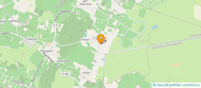 localisation de l'entreprise SASU LE BOUQUET  SAINT-GERMAIN-D'ESTEUIL