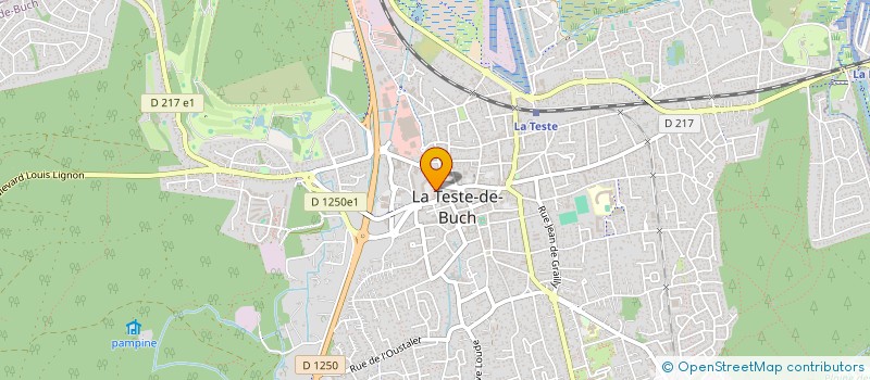 localisation de l'entreprise SASU LE CLUB DES GOURMETS II à LA TESTE-DE-BUCH