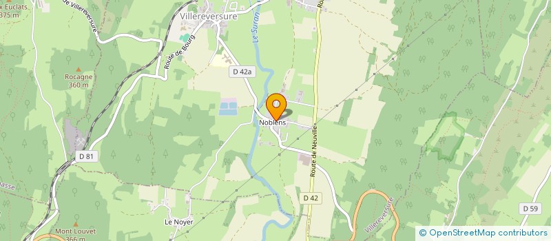 localisation de l'entreprise SASU LE COMPTOIR à VILLEREVERSURE