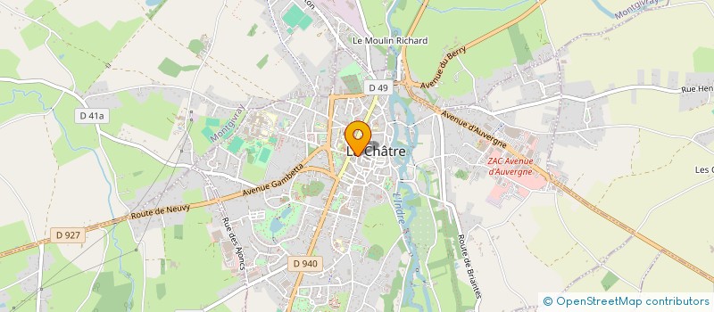 localisation de l'entreprise SASU LE DUPLEX à LA CHATRE