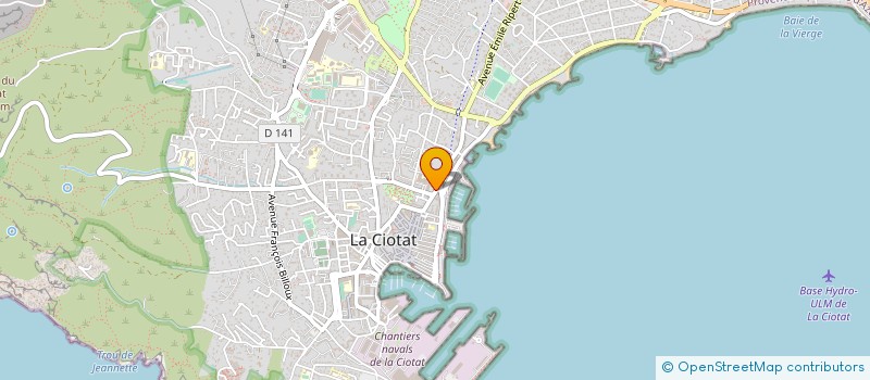 localisation de l'entreprise SASU LE LIDO  LA CIOTAT