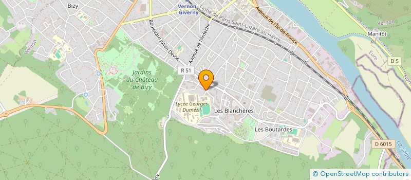 localisation de l'entreprise SASU LE RDV à VERNON