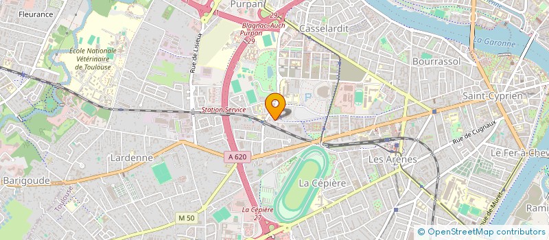 localisation de l'entreprise SASU LE RIAD 31 à TOULOUSE