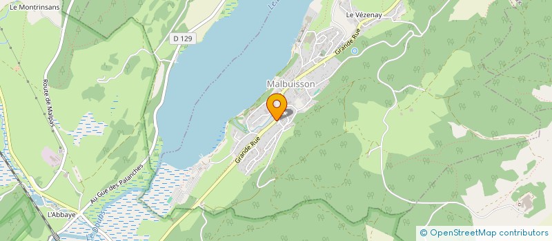 localisation de l'entreprise SASU LE SUNSET MALBUISSON  REMORAY-BOUJEONS