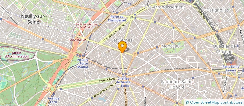 localisation de l'entreprise SASU LEA MAC MAHON  PARIS