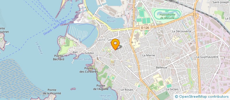 localisation de l'entreprise SASU LEMEE  SAINT-MALO