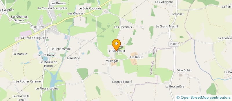 localisation de l'entreprise SASU LENORMAND  CUGUEN