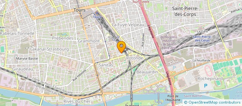 localisation de l'entreprise SASU LEONARDO CAFE TORREFACTEUR  TOURS