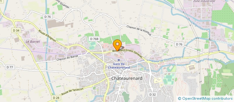 localisation de l'entreprise SASU LES FRUITS D'ADAM  CHATEAURENARD