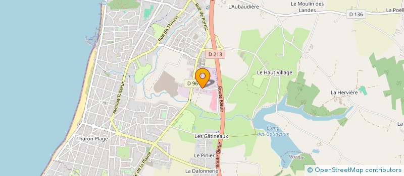 localisation de l'entreprise SASU LES PETITS COPEAUX  SAINT-MICHEL-CHEF-CHEF