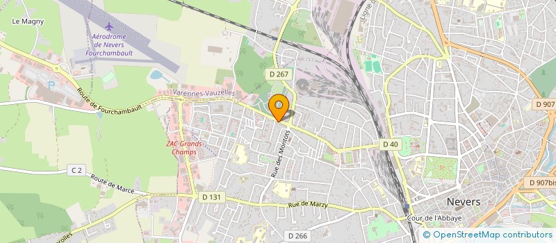localisation de l'entreprise SASU LESTRAVAILLEURSSAISONNIERS à NEVERS