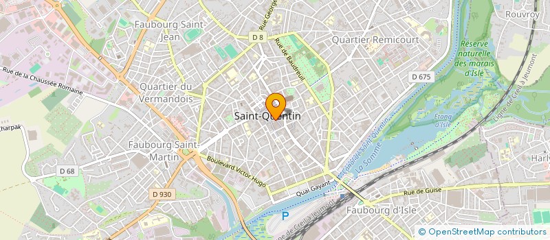 localisation de l'entreprise SASU LFPSQ à SAINT-QUENTIN