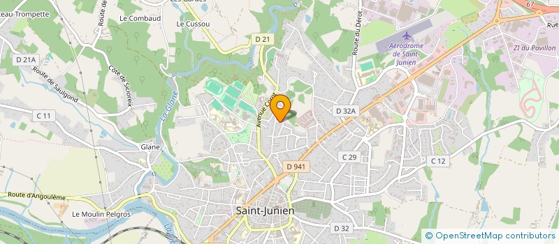 localisation de l'entreprise SASU LILLY INVEST  SAINT-JUNIEN