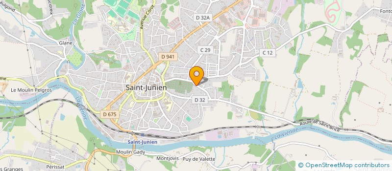 localisation de l'entreprise SASU LIMOUSIN DEBOSSELAGE  SAINT-JUNIEN