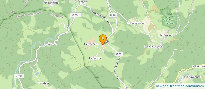 localisation de l'entreprise SASU LOISIRS MARKET  SAINT-REGIS-DU-COIN